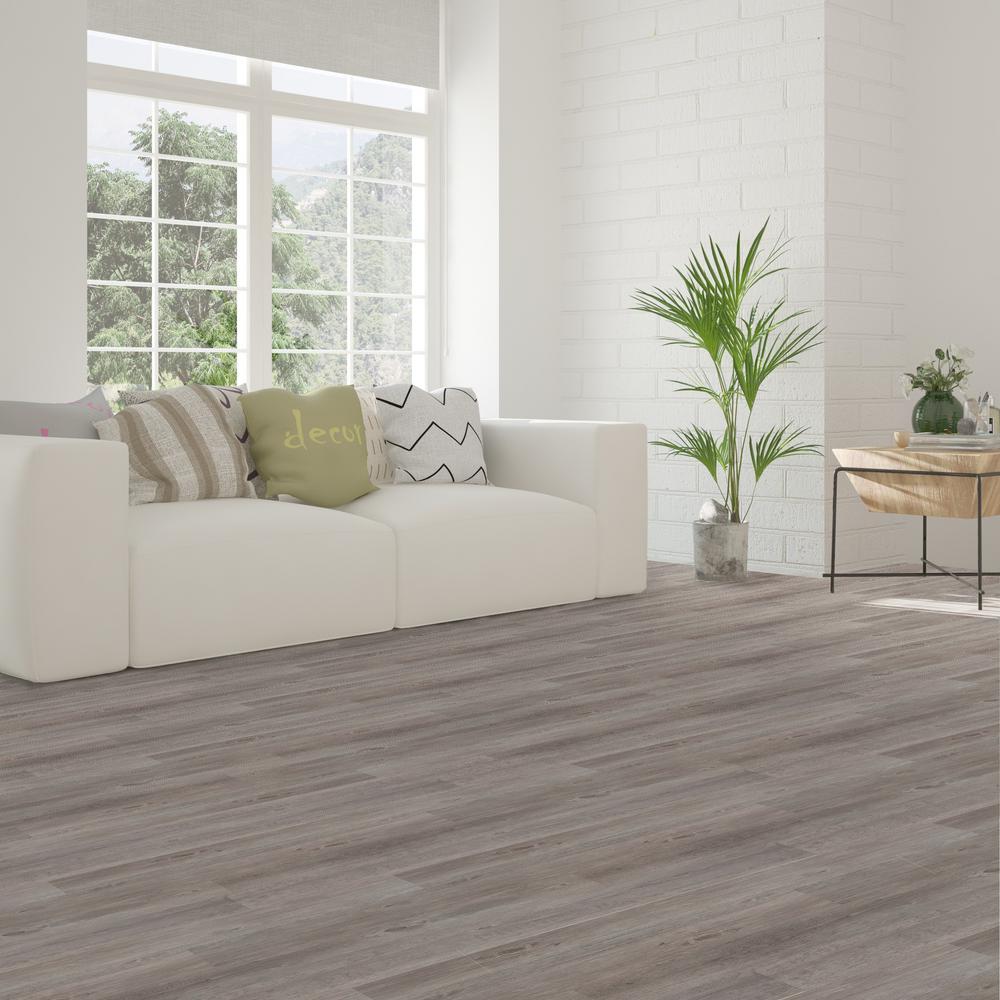 Peel And Stick Vinyl Plank Flooring Vinyl Flooring The Home Depot