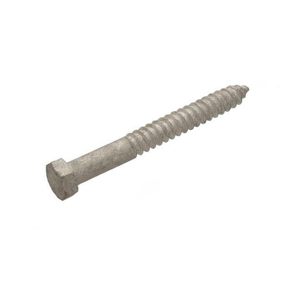Everbilt 1/4 in. x 11/2 in. Galvanized Hex Lag Screw803716 The Home Depot