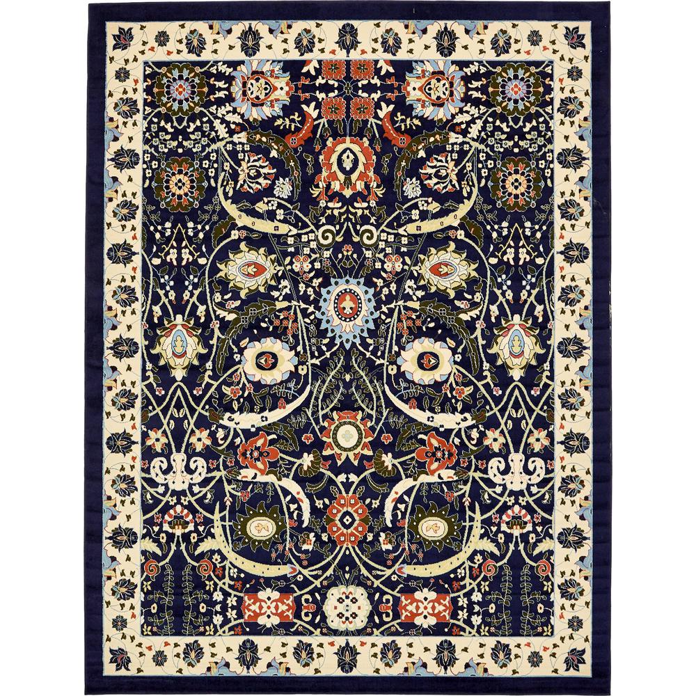 Abstract Area Rugs The Home Depot Isfahan Navy Blue 10 Ft X 13 Area Rug