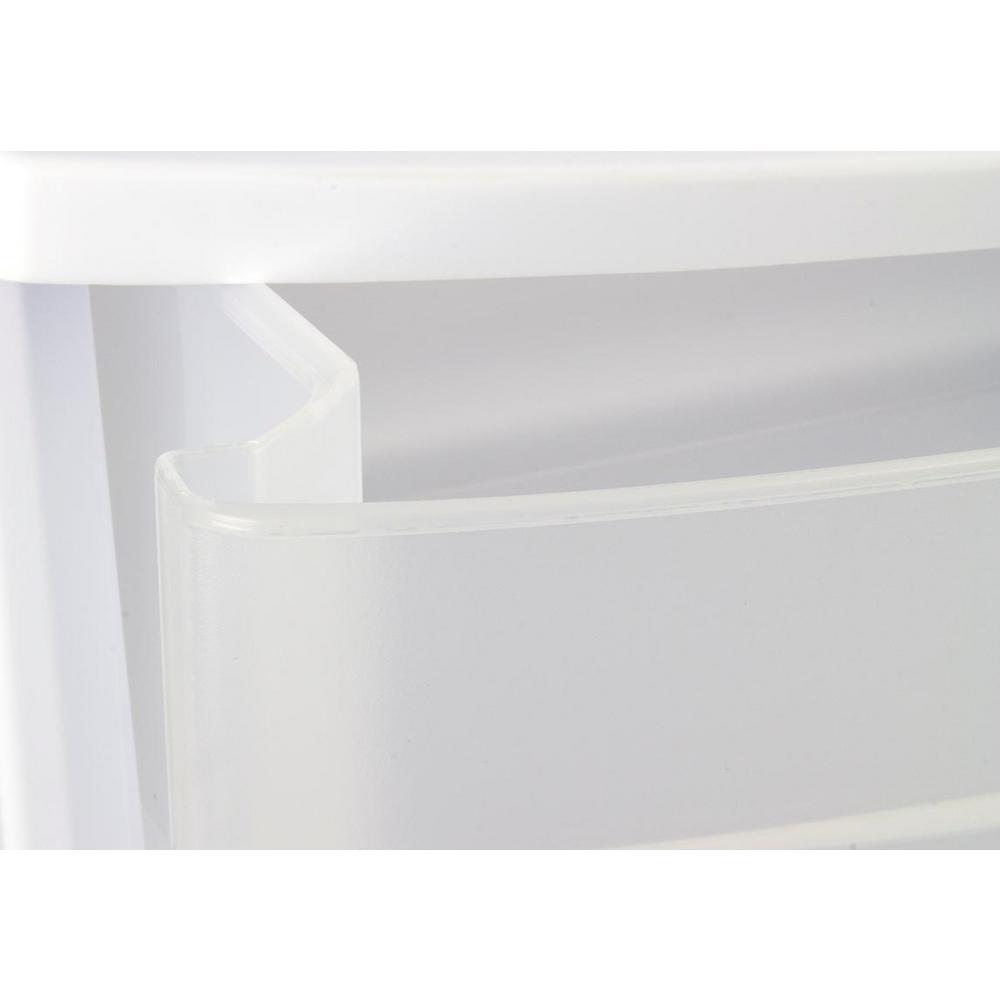 Sterilite 29308002 Home 3 Drawer Wide Storage Cart Container W