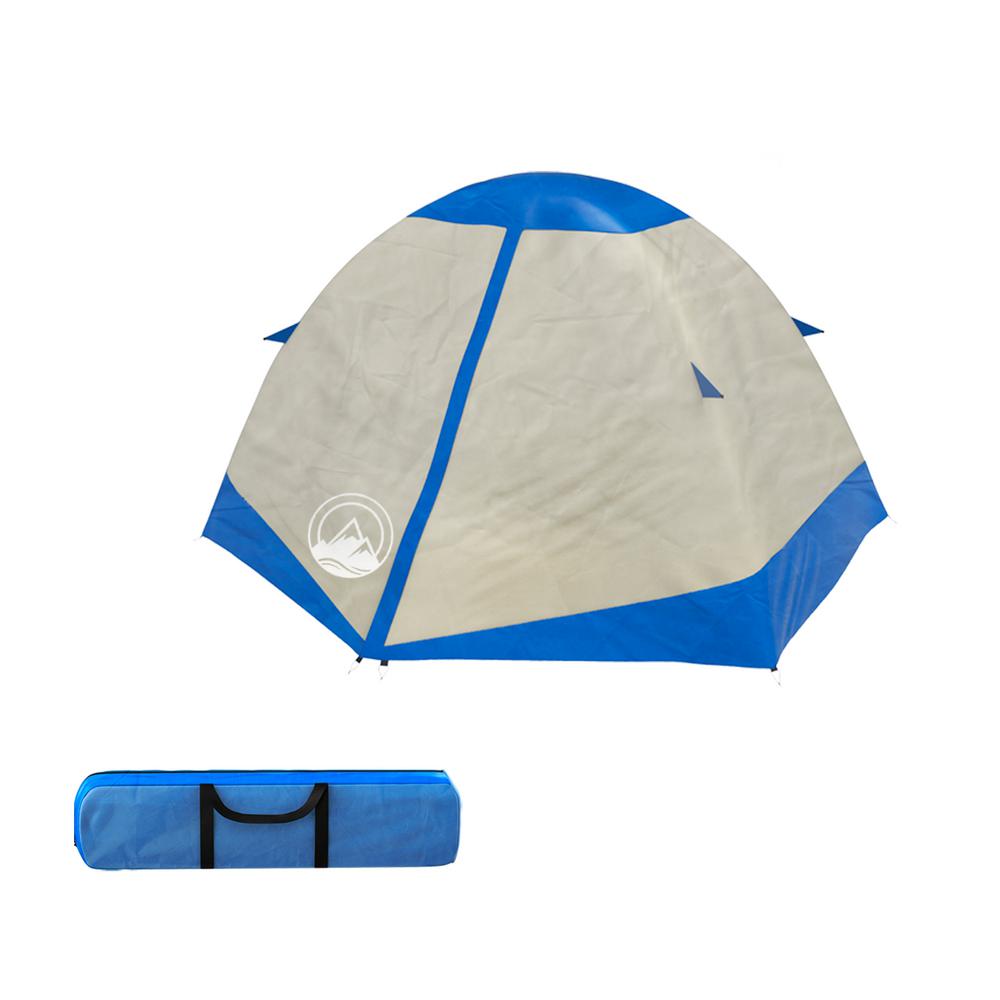2 Man Outdoor Camping Hiking Beach Quick Instant Pitch PU Waterproof Dome Tent
