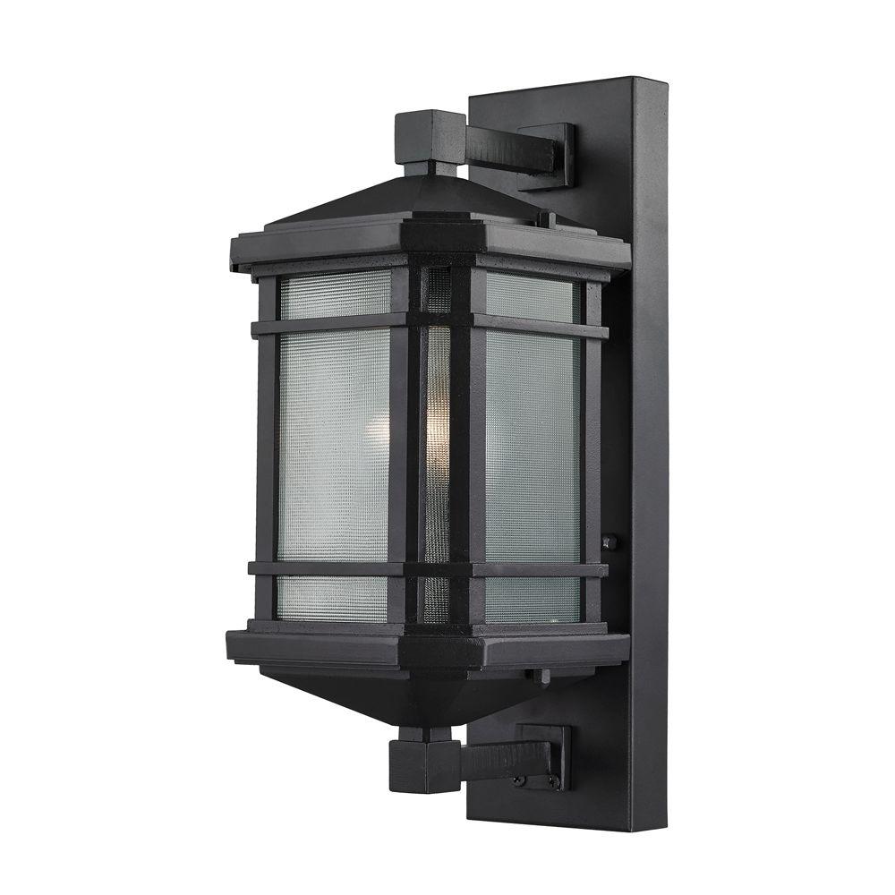 large black outdoor sconces
