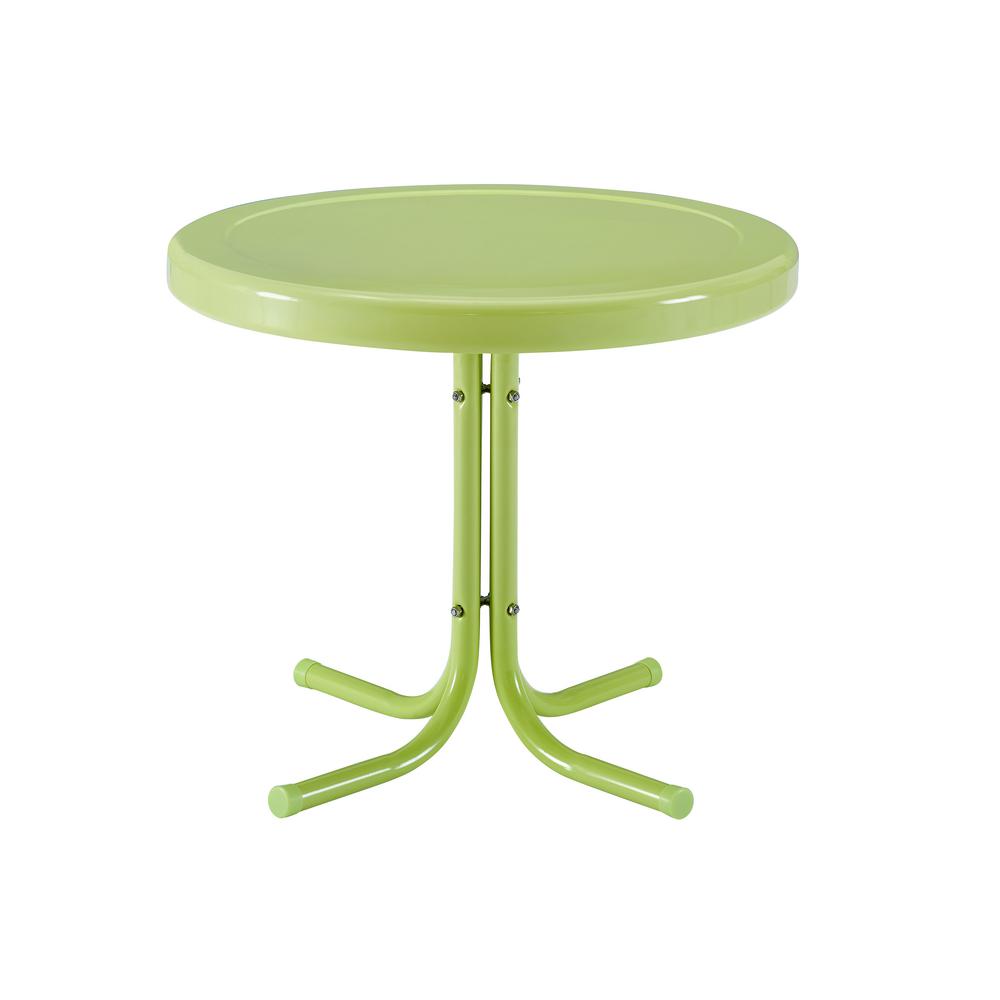 Crosley Retro Metal Key Lime Round Outdoor Side Table Co1011a Kl The Home Depot - Lime Green Outdoor Coffee Table Crosley Retro Metal Key Lime Round Outdoor Side Table Co1011a Kl The Home Depot - Lime Green Outdoor Coffee Table