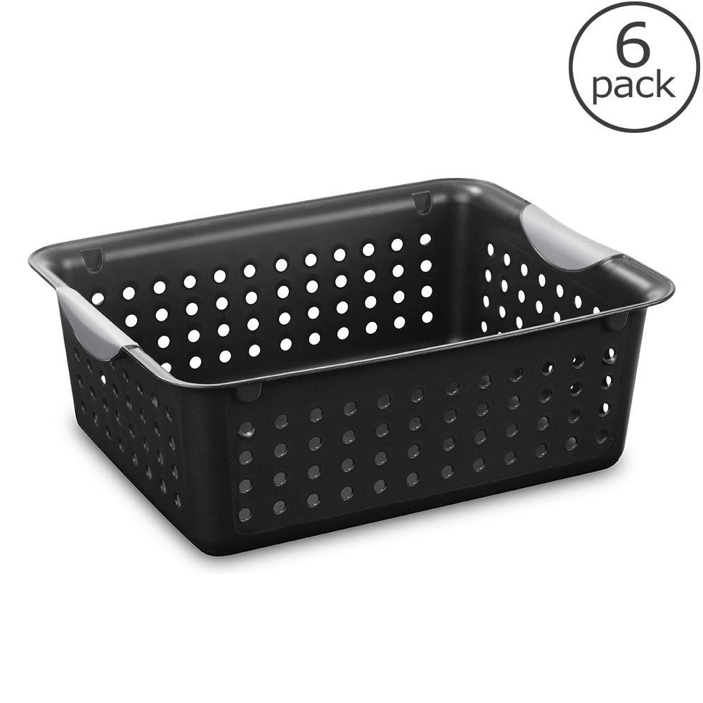 Sterilite Medium Ultra Baskets (6-Pack)-16249006 - The Home Depot