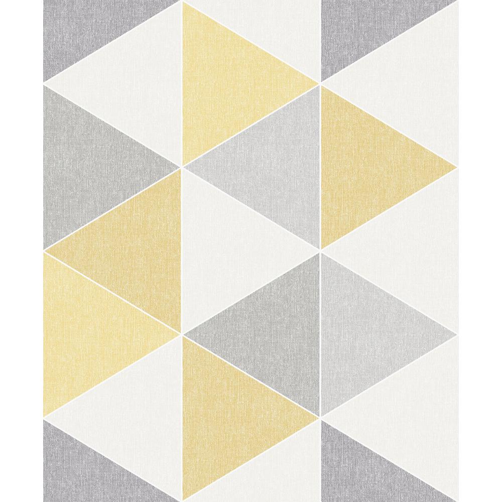 Arthouse Scandi Triangle Yellow Wallpaper was $21.77 now $14.29 (34.0% off)