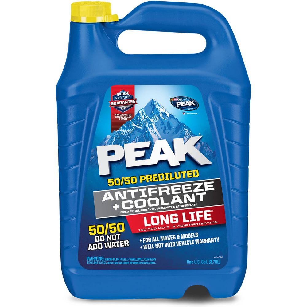 PEAK 128 Fl Oz Long Life 50 50 Antifreeze And Coolant PRAB53 The Home Depot