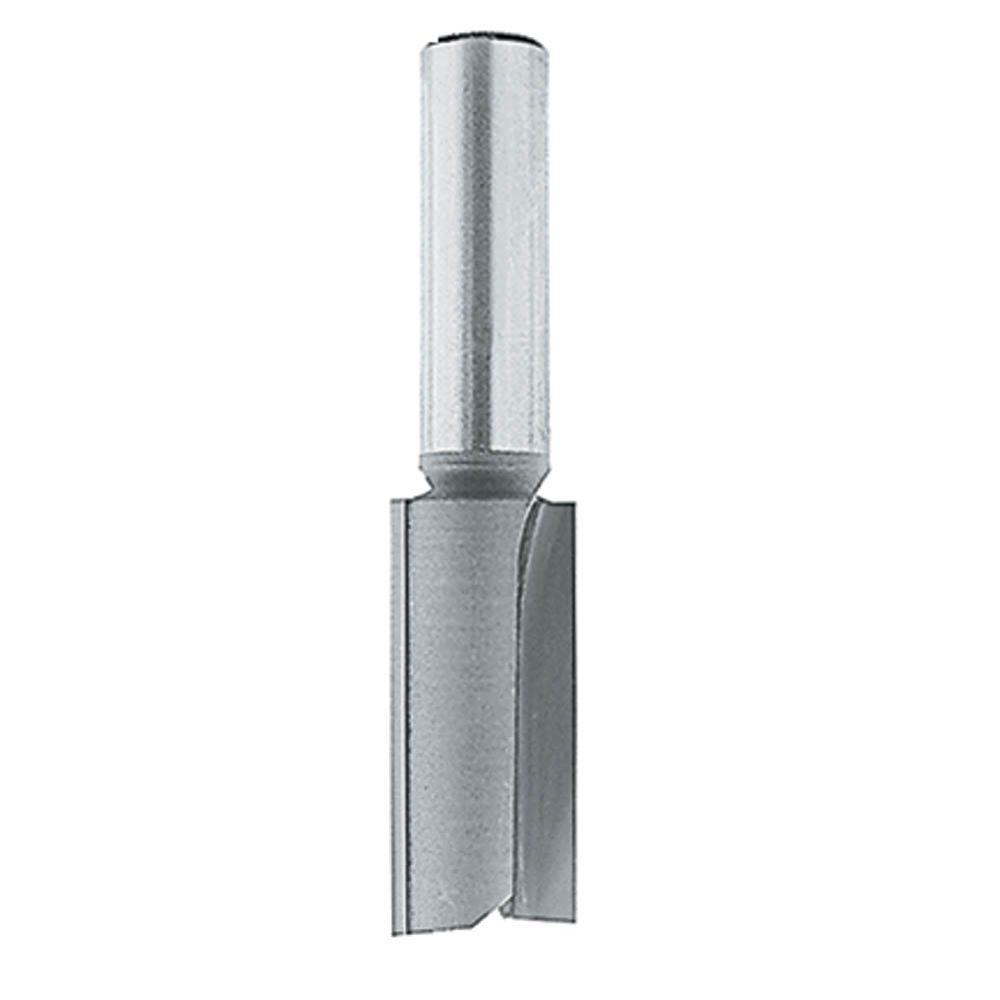 Makita 1/4 in. x 1 in. CarbideTipped, Straight 2 Flute Router Bit with 1/4 in. Shank7330036A