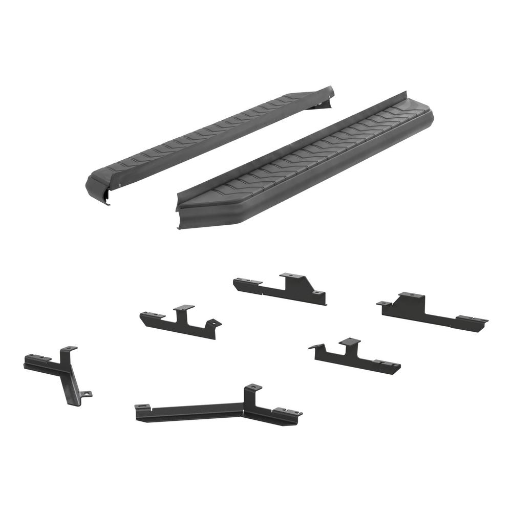 ARIES 2061041 AeroTread 73-Inch Black Stainless Steel SUV Running Boards Select Chevrolet Blazer