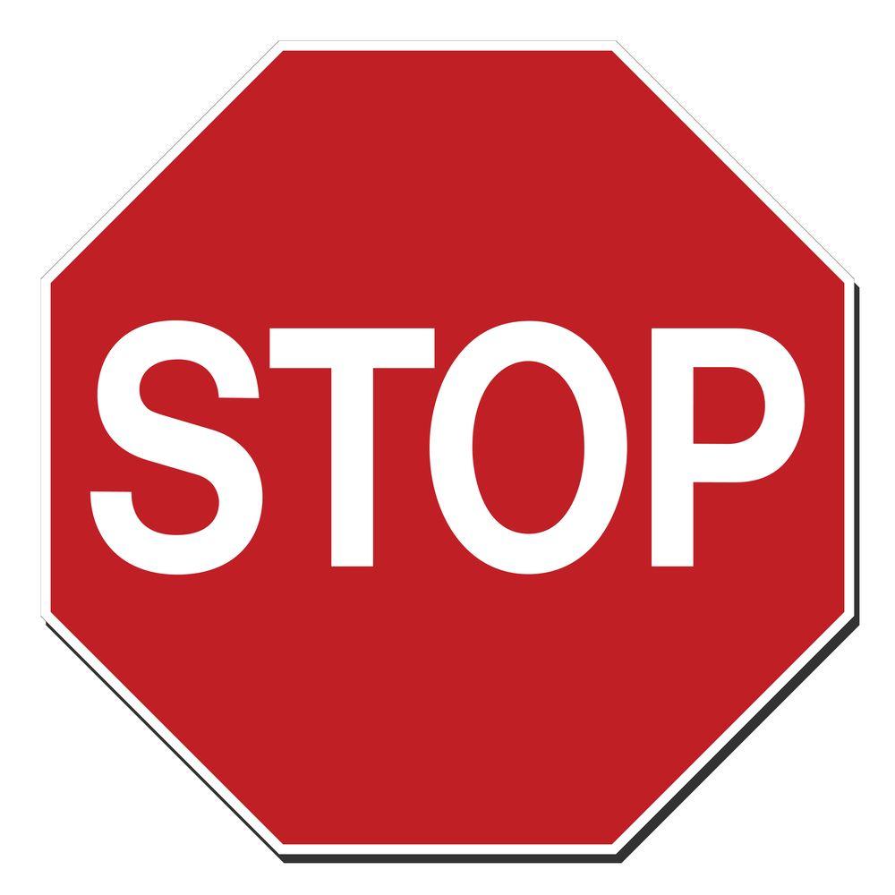 Lynch Sign 18 inch x 18 inch Octagon Stop Sign Printed on More Durable, Thicker,... by Lynch Sign