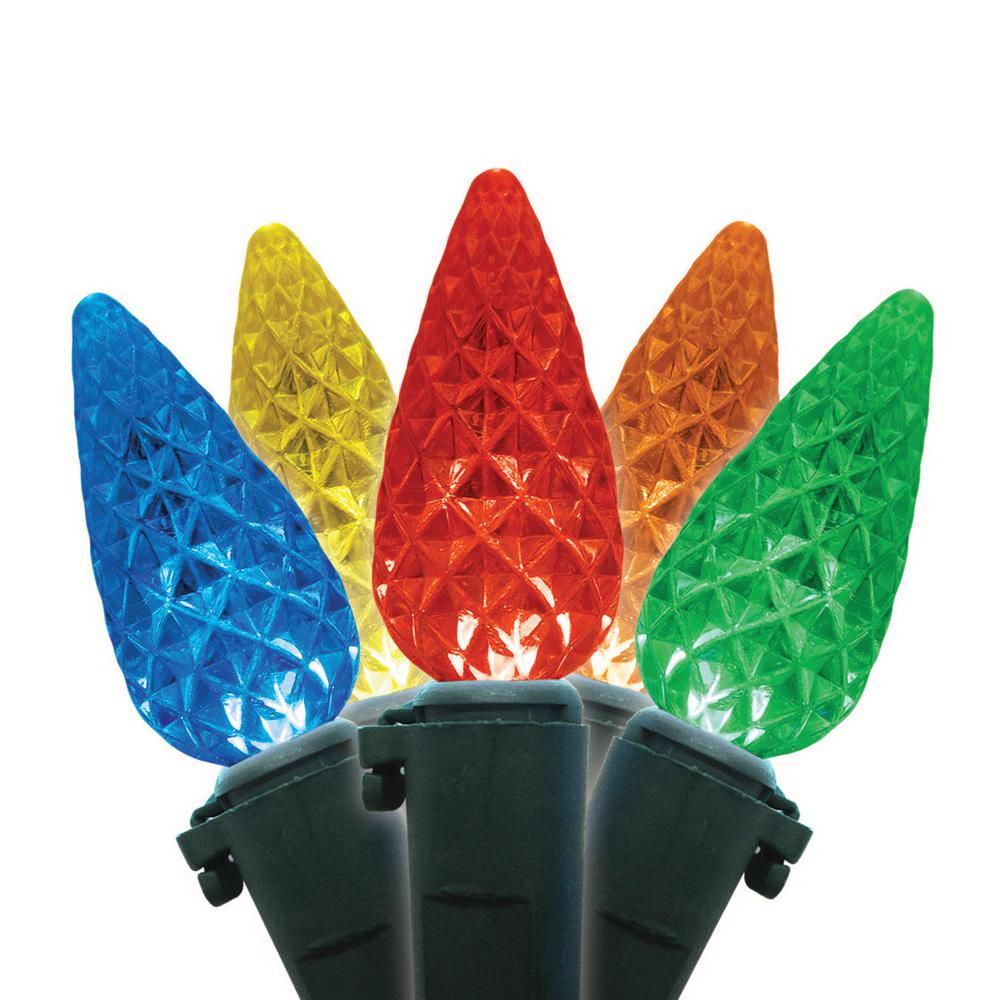 C6 Christmas Lights Christmas Decorations The Home Depot
