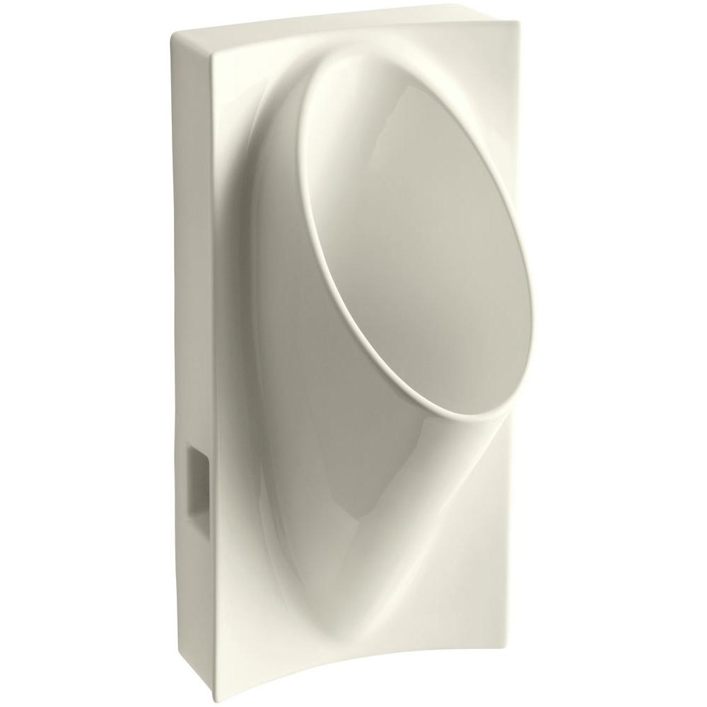 KOHLER Steward Waterless Urinal in Biscuit-K-4918-96 - The Home Depot