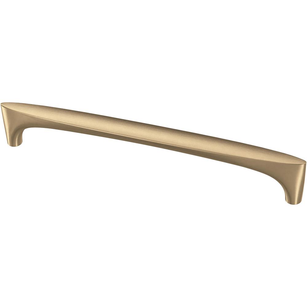 Liberty Modern Post 5-1/16 In.  128 Mm  Modern Champagne Bronze Cabinet Drawer Pull P40077c Cz Cp