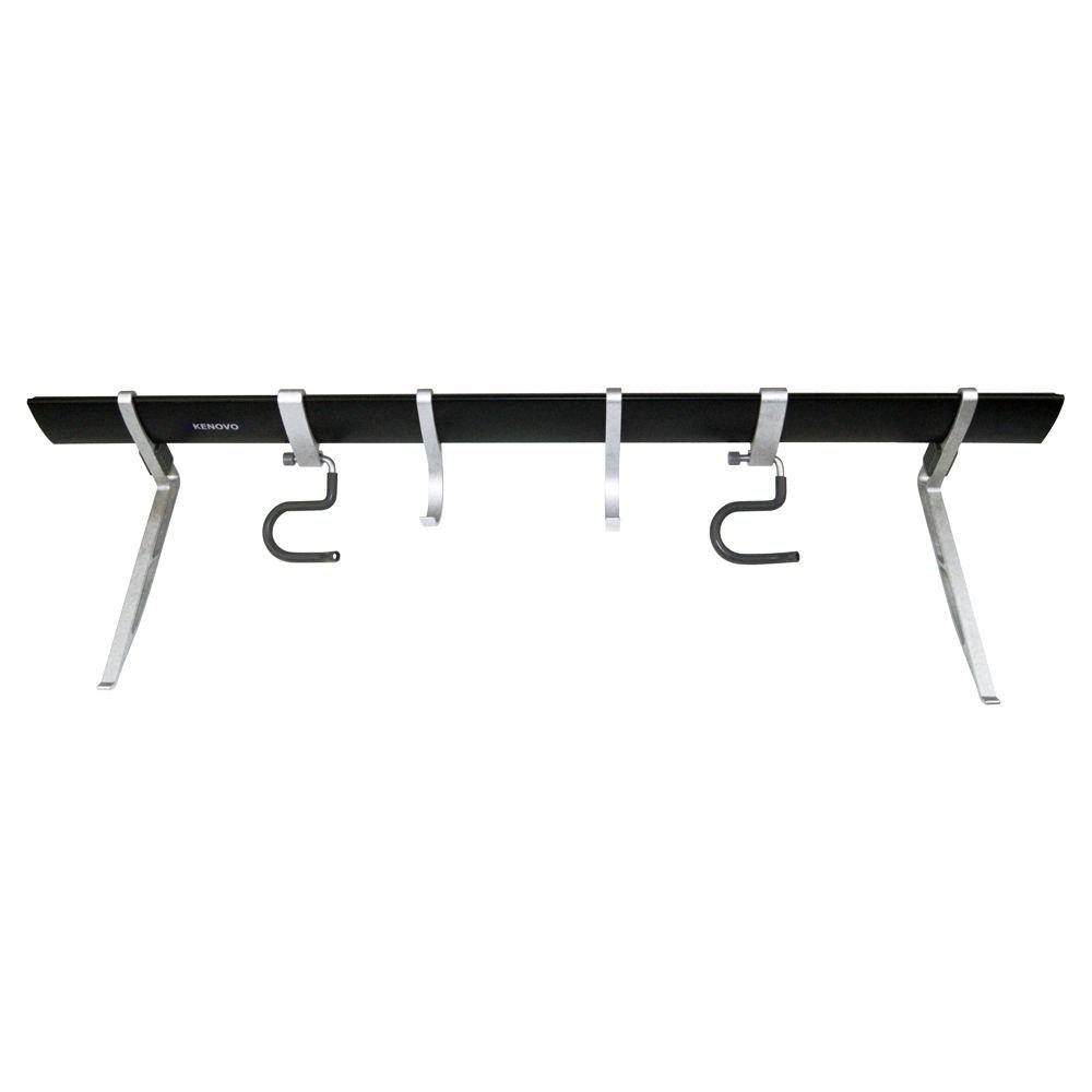 WINSOON 32 in. L Aluminum Alloy Wall Mount Garage Storage Rail System