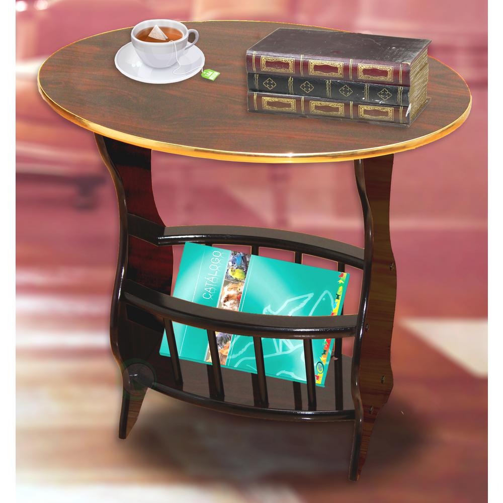 Uniquewise 24 In X 15 8 22 Oval Side Table With Uniquewise 24 In X 15 8 22 Oval Side Table With