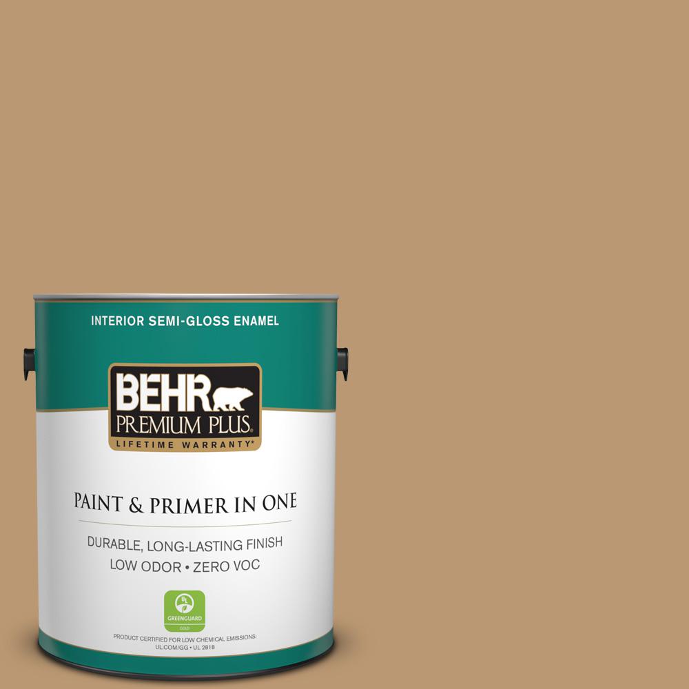 BEHR Premium Plus 1gal. N2805 Antique Treasure SemiGloss Enamel