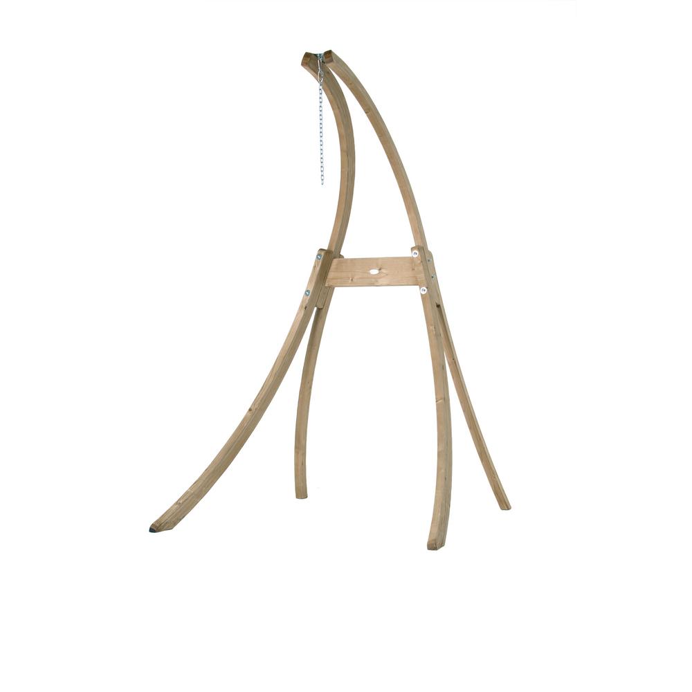 Byer of Maine 79 inch to 94 inch Adjustable Laminated Spruce Hanging Chair Stand by Byer of Maine