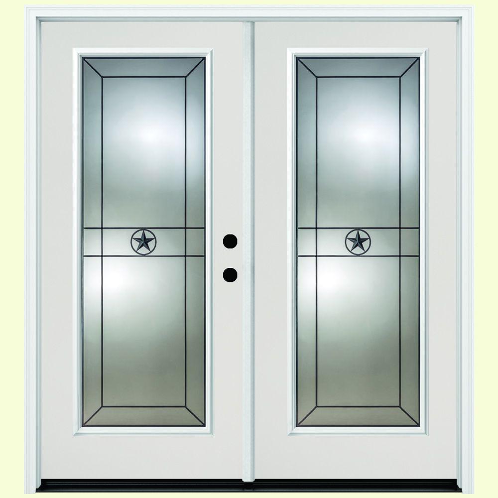 Steves Sons 60 In X 80 Alamo White Primer Prehung Primed Left Steves Sons 60 In X 80 Alamo White Primer Prehung Primed Left Hand Inswing Full Lite Fiberglass Patio Door