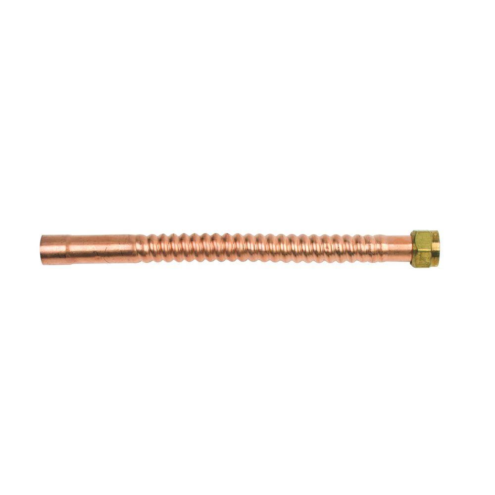 BrassCraft Flexible Water Heater Supply Line Corrugated Copper Tubing