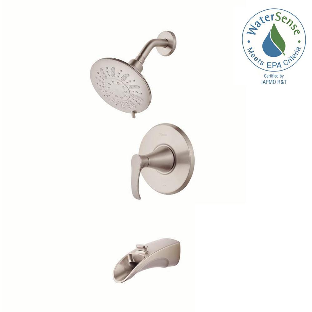 Pfister Brea Single Handle 3 Spray Tub And Shower Faucet In