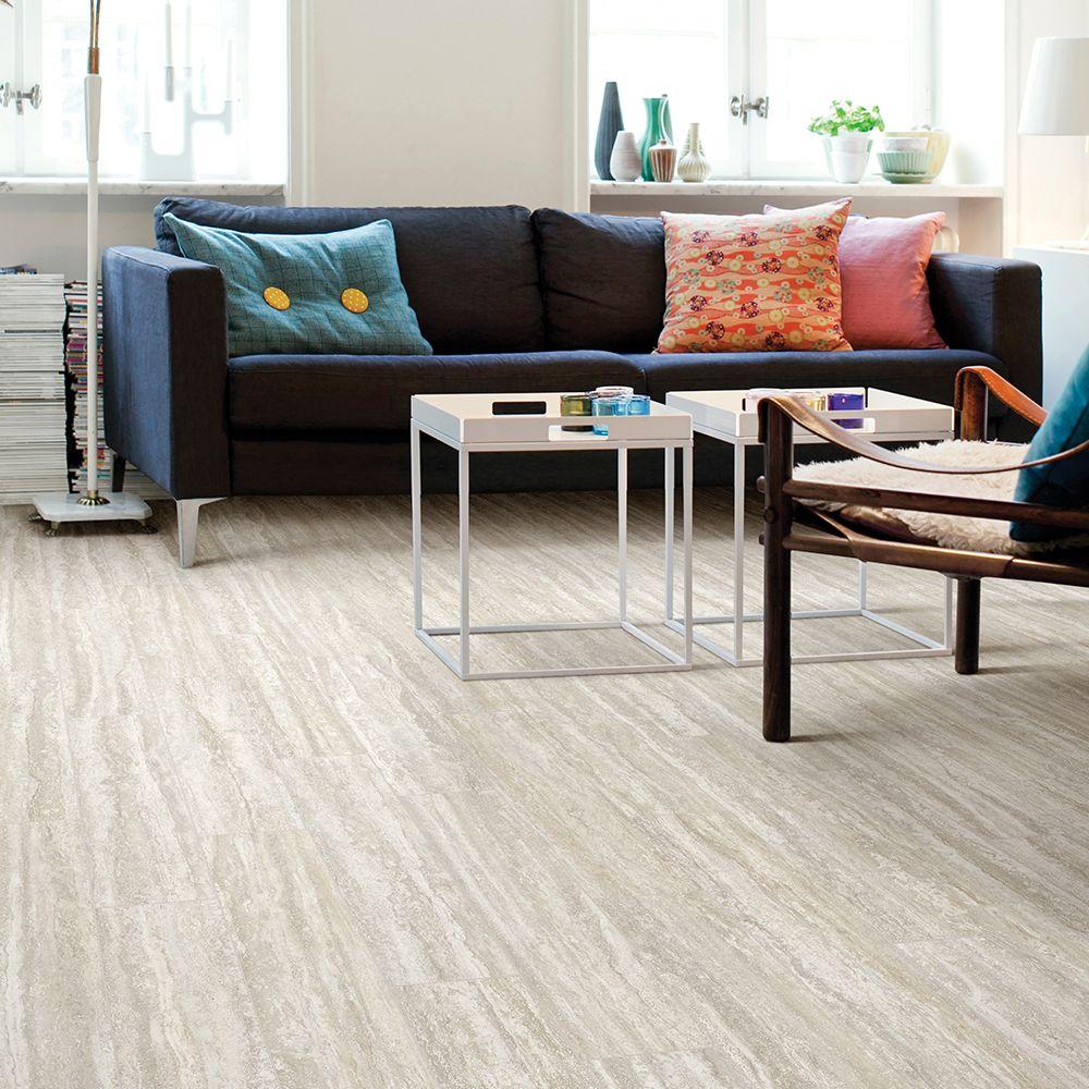 Lifeproof Travertine Plank Residential Light Commercial Vinyl Sheet Sold By 12 Ft Wide X Custom Length U6880537c932l14 The Home Depot Lifeproof Travertine Plank Residential