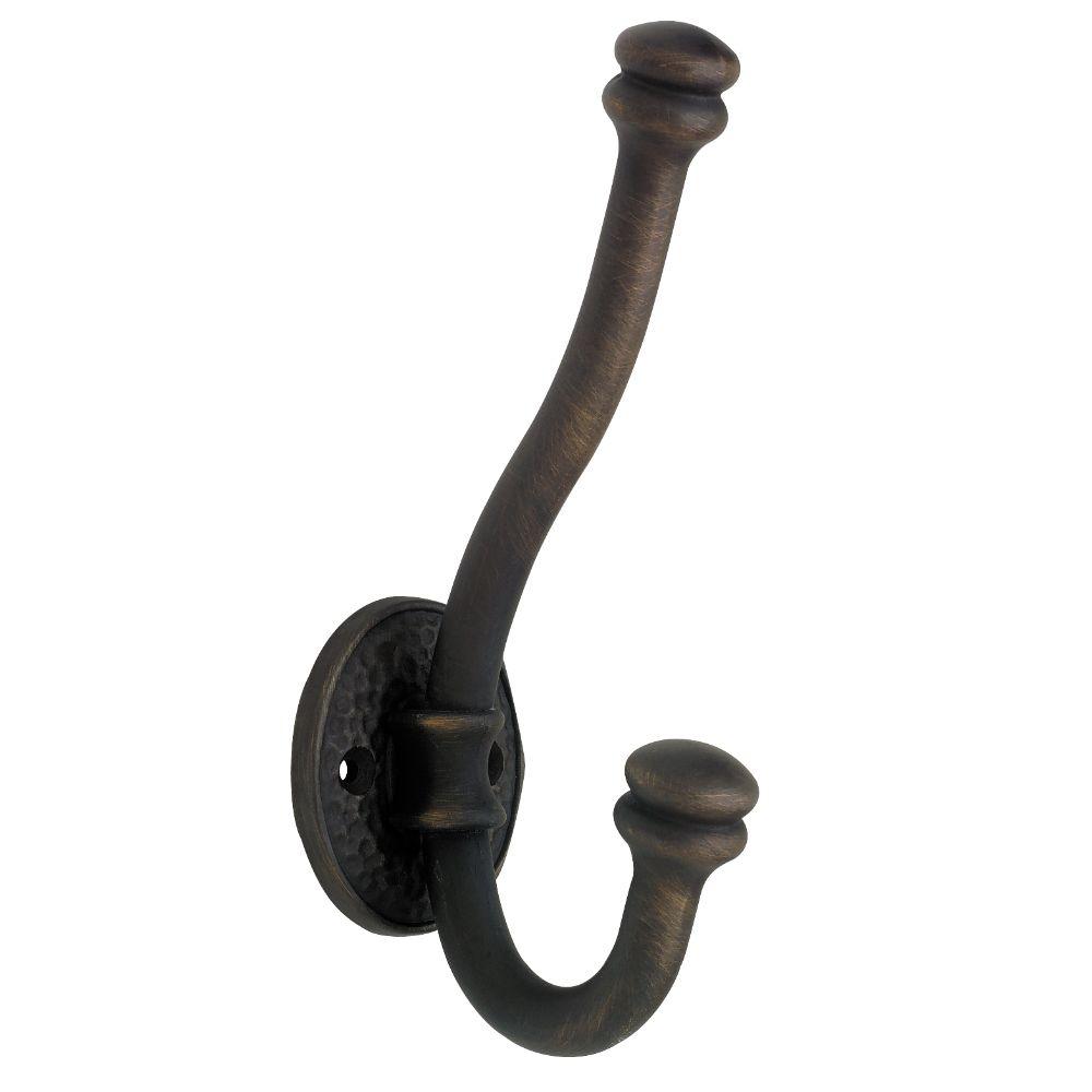 Liberty 6-2/3 in. Oil-Rubbed Bronze Coat and Hat Hook-B45002Y-OB-CP ...