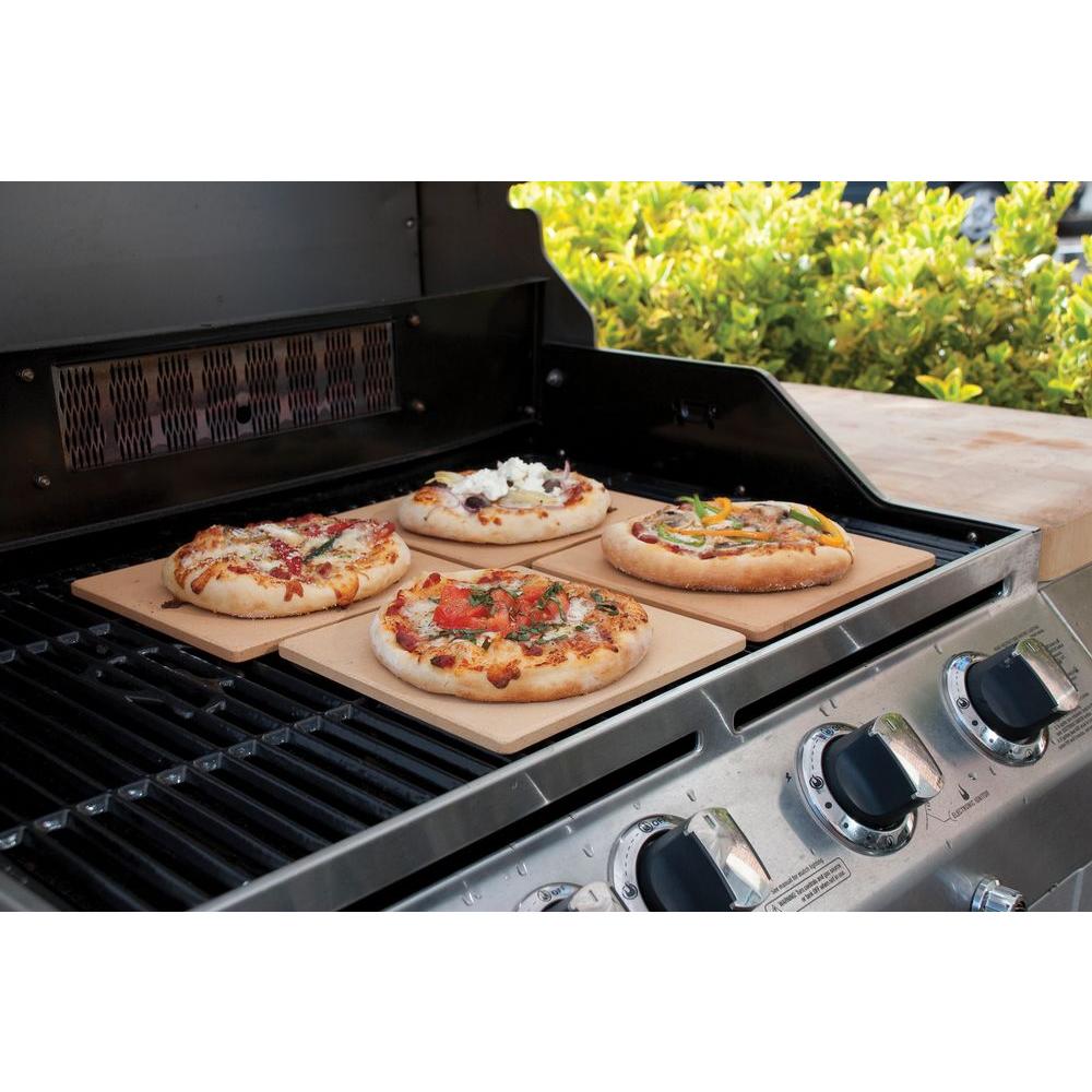 Pizzacraft Pizza Stone 4 Pack Pc0103 The Home Depot Pizzacraft Pizza Stone 4 Pack Pc0103