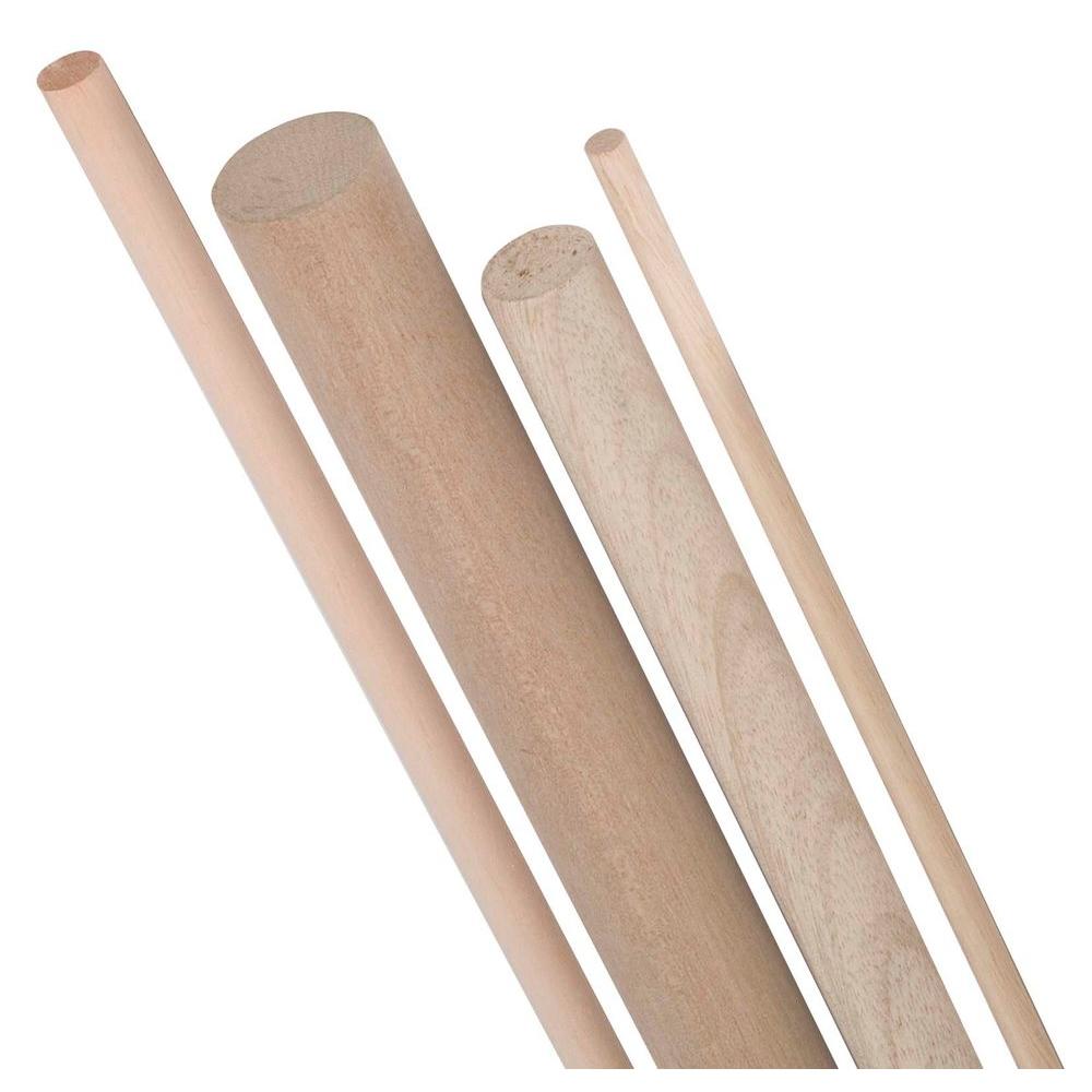 Waddell 7/8 in. x 36 in. Oak Dowel6514U The Home Depot