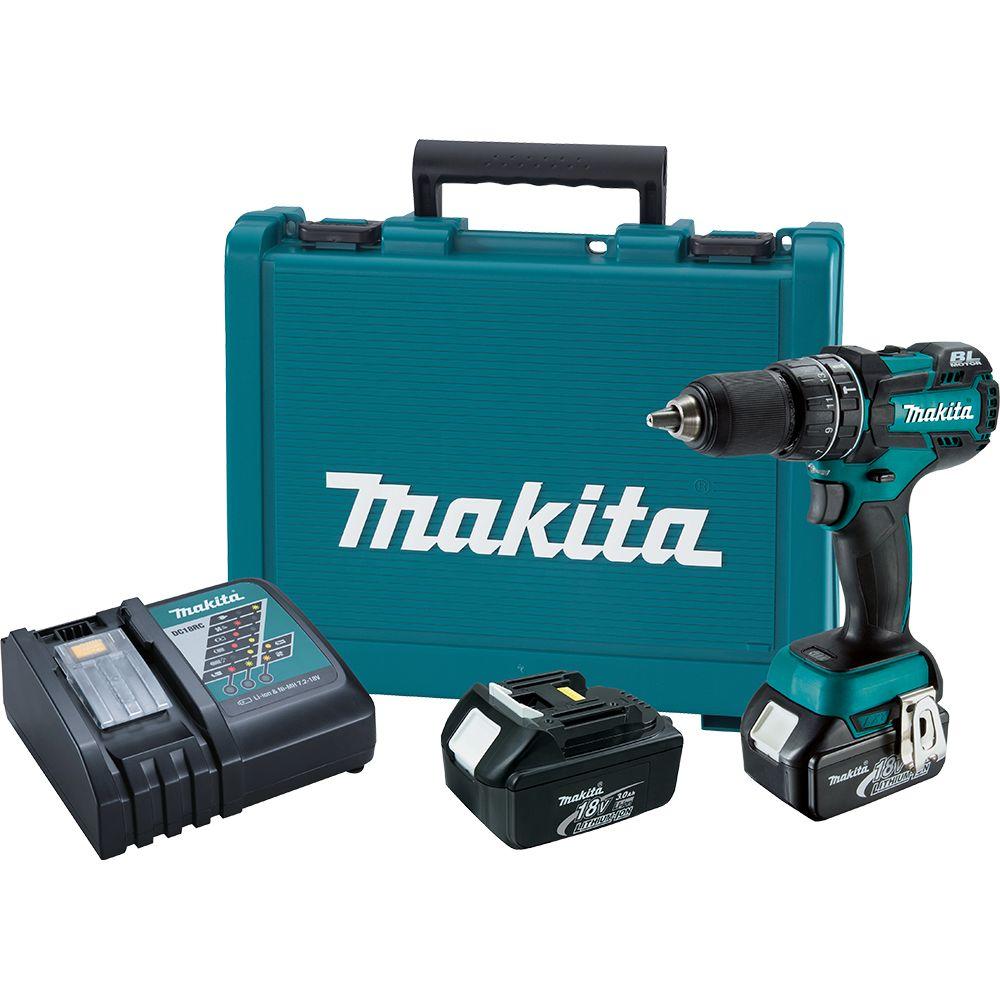 UPC 088381662642 product image for Hammerdrill: Makita Drill. 18-Volt LXT Lithium-Ion Brushless 1/2 in. Driver-Dril | upcitemdb.com