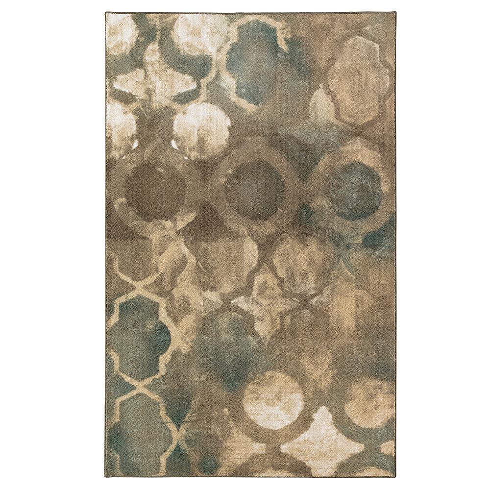 Mohawk Home Neo Lattice Blue 5 Ft X 8 Area Rug