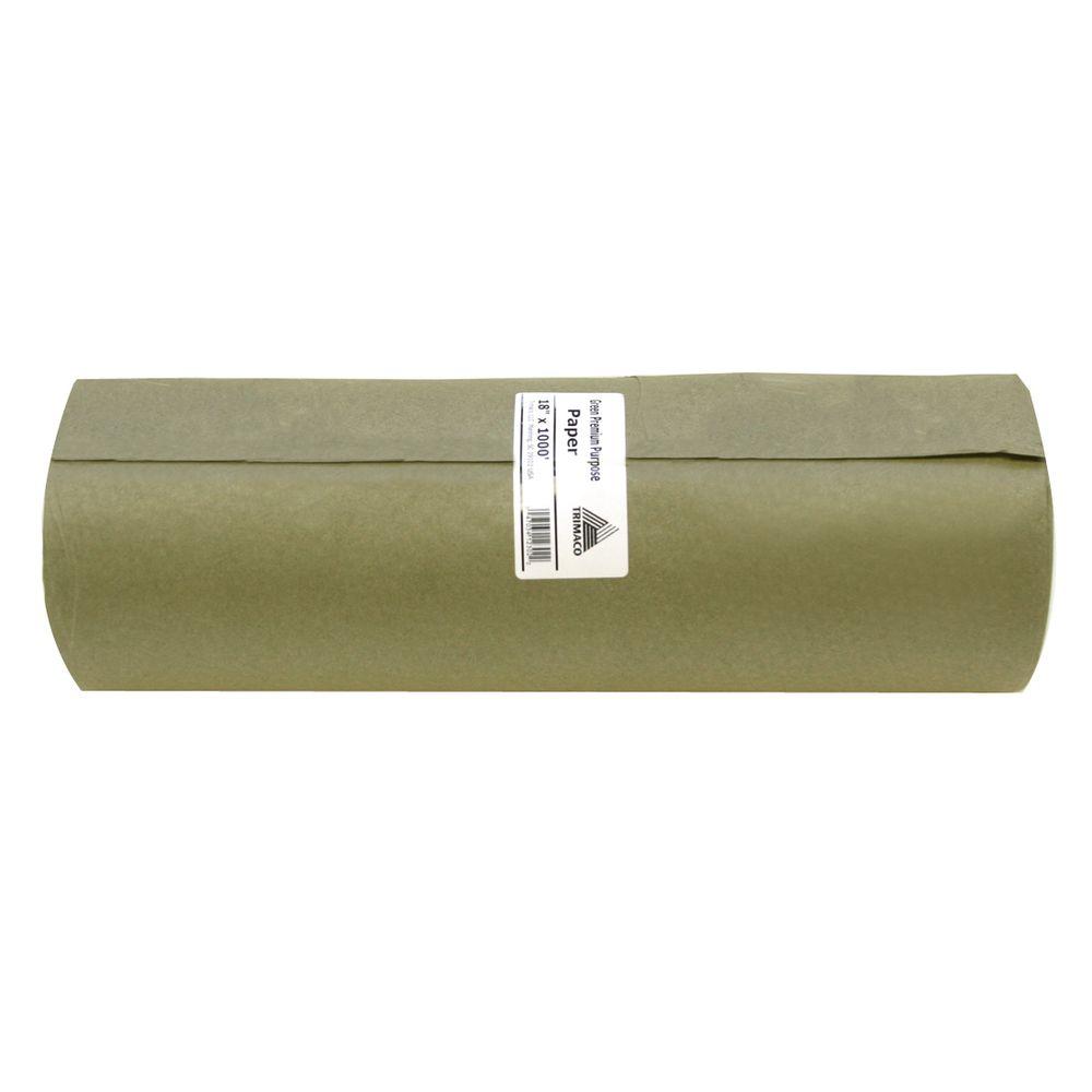 Trimaco 1 ft. x 180 ft. Brown AllPurpose Masking Paper12912 The
