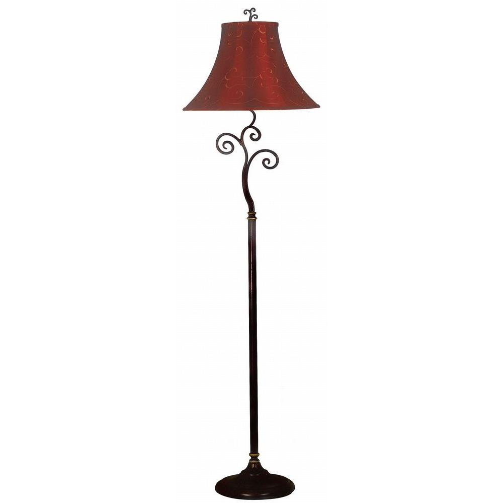 Hampton Bay Barade 62 In Espresso Floor Lamp With Oatmeal Linen Shade 19354 001 The Home Depot - Annapolis Lamp And Shade Center Hampton Bay Barade 62 In Espresso Floor Lamp With Oatmeal Linen Shade 19354 001 The Home Depot - Annapolis Lamp And Shade Center