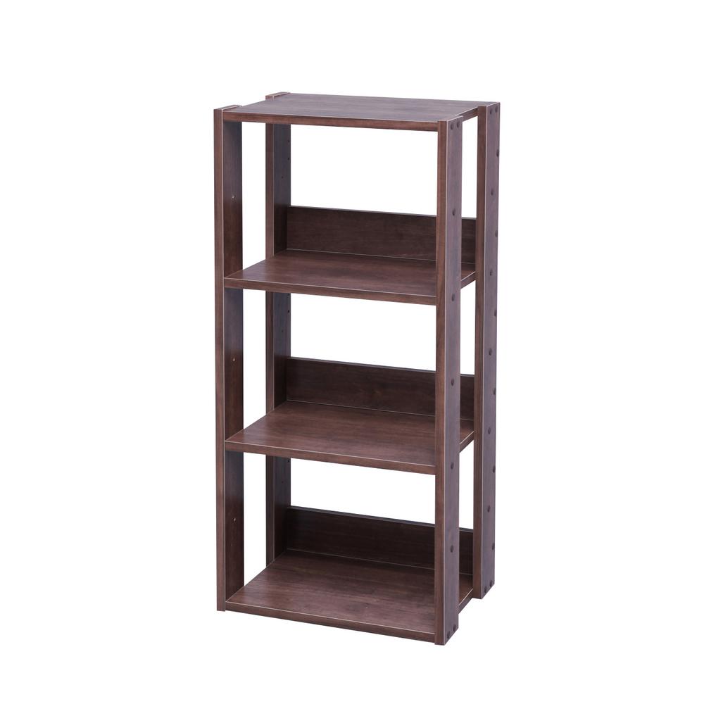 HoneyCanDo 5Tier HeavyDuty Adjustable Shelving Unit, ChromeSHF