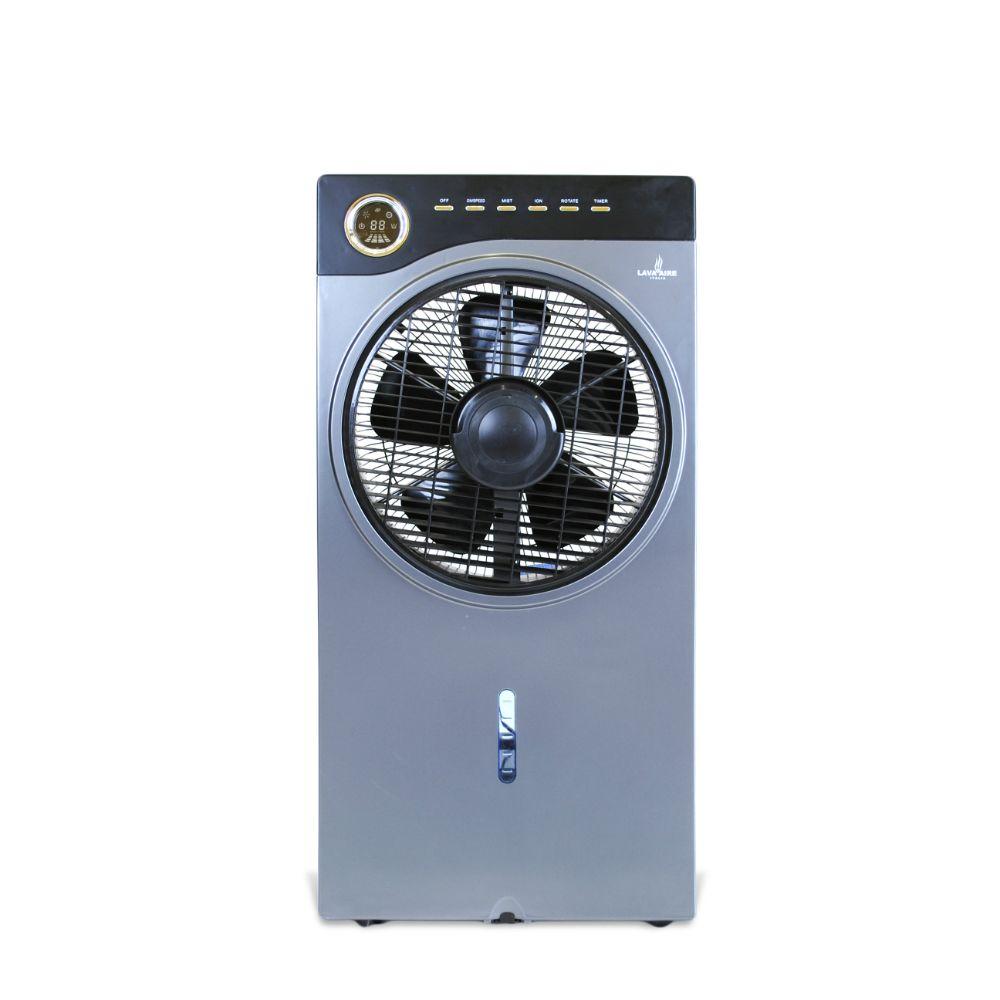 UPC 851270003488 product image for Lava Aire Amit Indoor/Outdoor Misting Fan-LAI-AMIT-GRY-EL - The Home Depot | upcitemdb.com