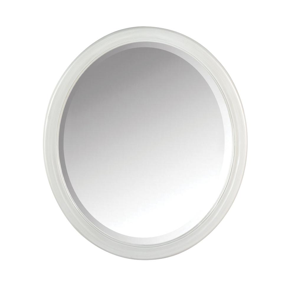 Home Decorators Collection Newport 32 in. H x 28 in. W Framed Wall Mirror in Pewter, Silver was $169.0 now $67.6 (60.0% off)