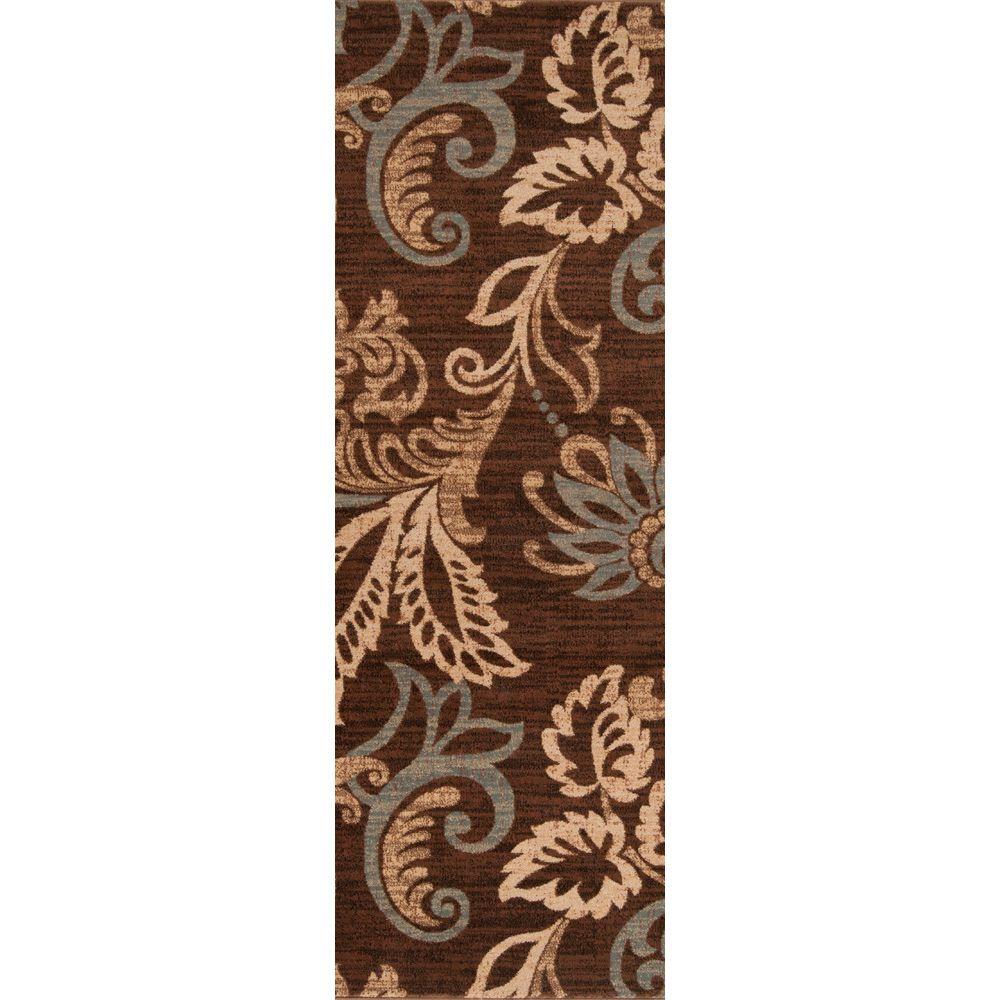 Artistic Weavers Cerastium Burgundy 3 ft. x 8 ft. Indoor Rug Runner