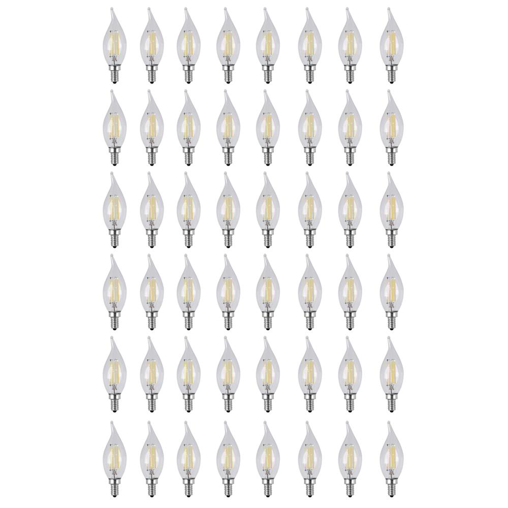 Feit Electric 60W Equivalent Soft White (2700K) CA10 Dimmable Filament