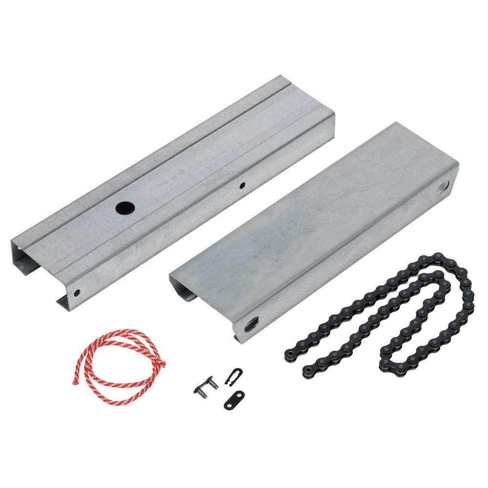 Genie Chainmax 1000 Garage Door Opener Extension Kit Ekcc For 8 Ft H Garage Doors 37301r The Home Depot