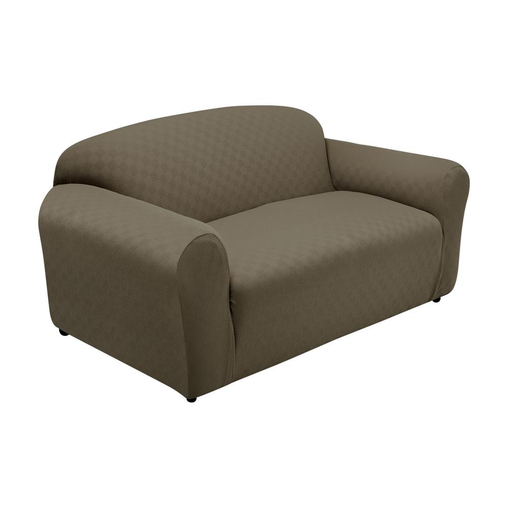 Stretch Sensations Cocoa Newport Sofa Stretch Slipcover