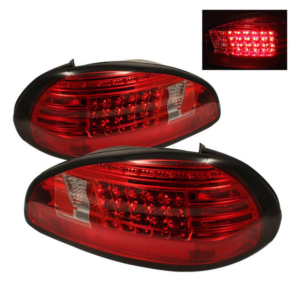 Spyder Auto Pontiac Grand Prix 97 03 Led Tail Lights Red Clear Pontiac Grand Prix 97 03 Led Tail Lights Red Clear