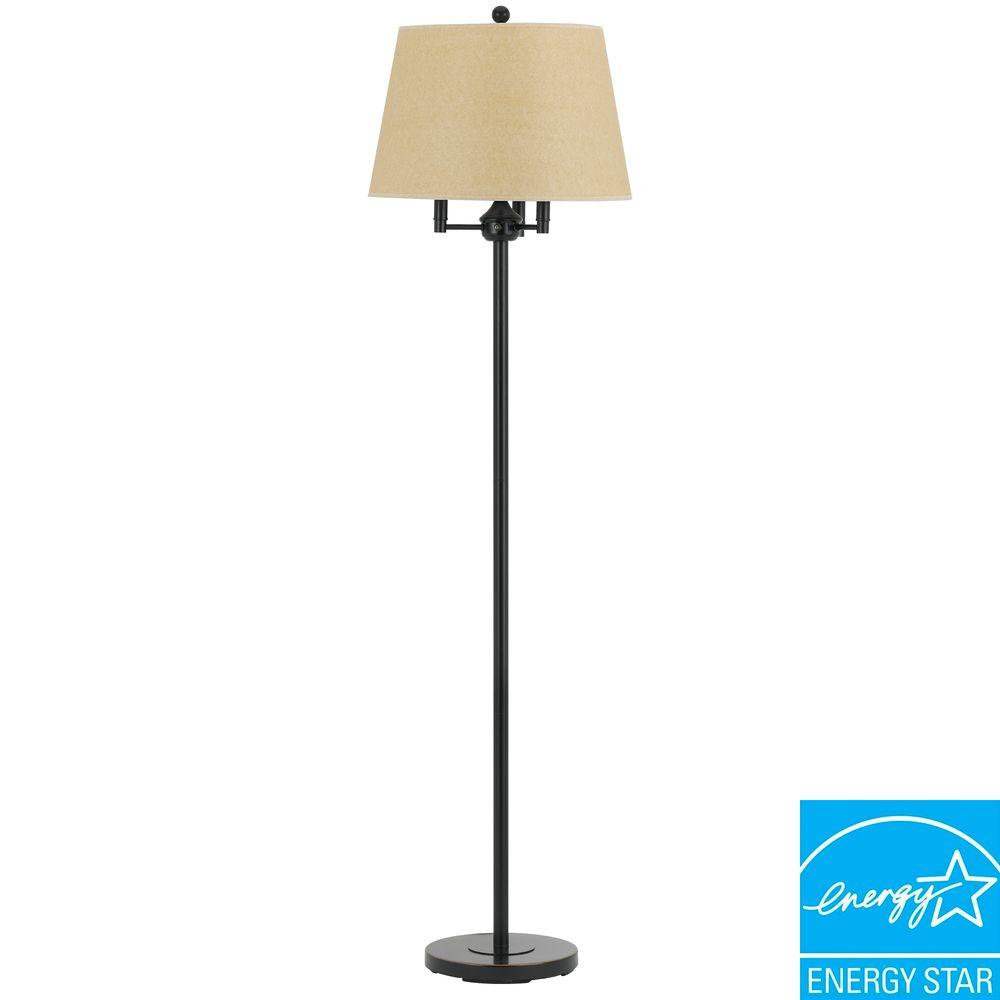 Cal Lighting 62 In Six Way Andros Floor Lamp Dark Bronze Bo Six Way Andros Floor Lamp In Dark Bronze