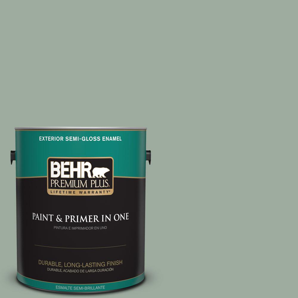 Behr Premium Plus 1 Gal 450f 4 Scotland Road Semi Gloss Enamel 450f 4 Scotland Road Semi Gloss