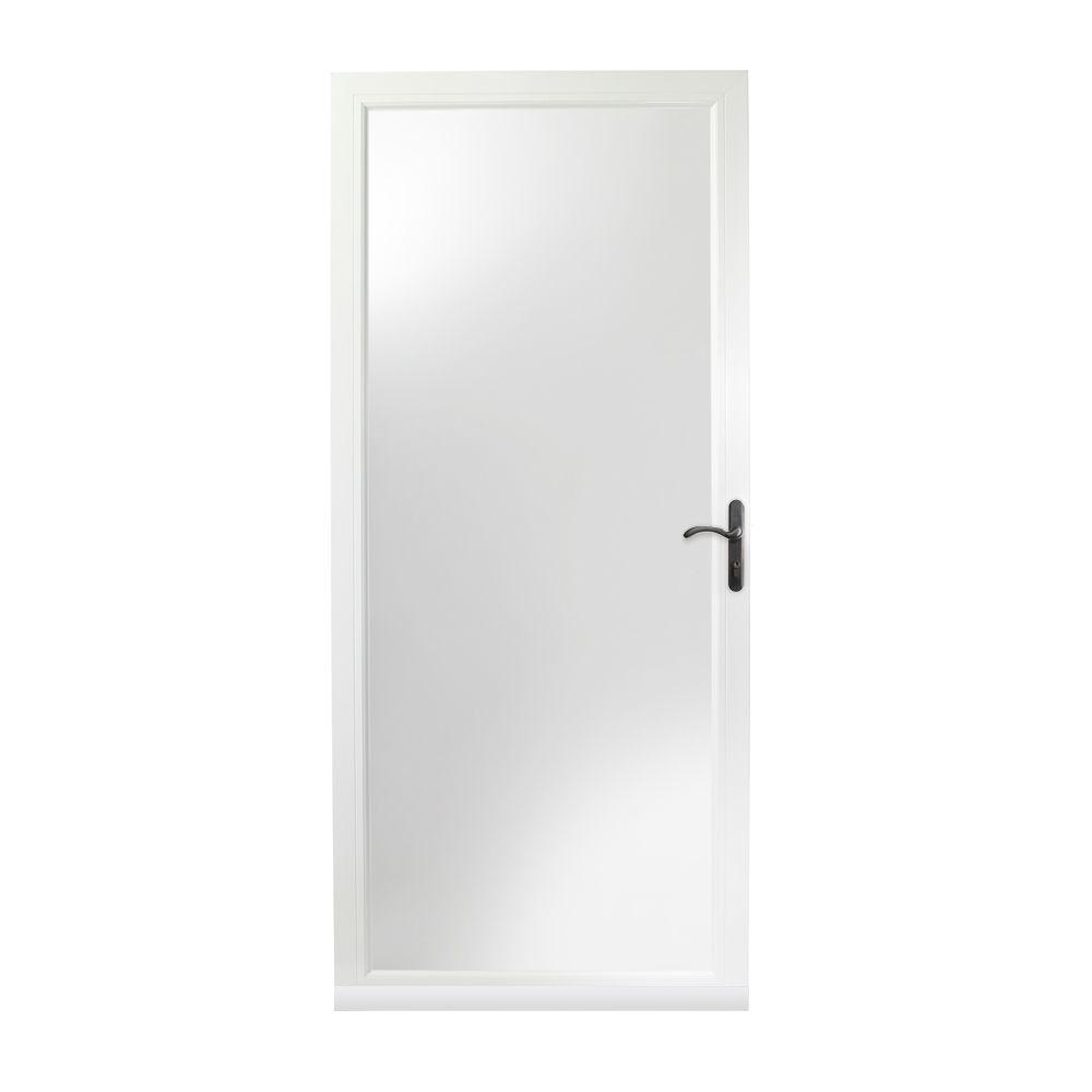 Andersen 36 In X 80 3000 Series White Right Hand Fullview Easy Install Aluminum Storm Door With Oil Rubbed Bronze Hardware 3fvoezr36wh The Home Depot - Andersen Storm Door Glass Retainer Andersen 36 In X 80 3000 Series White Right Hand Fullview Easy Install Aluminum Storm Door With Oil Rubbed Bronze Hardware 3fvoezr36wh The Home Depot - Andersen Storm Door Glass Retainer
