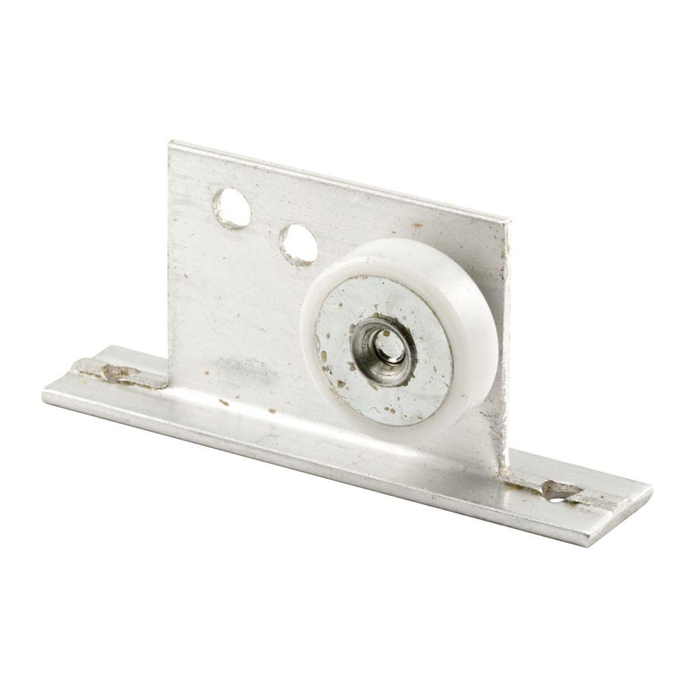 PrimeLine 3/4 in. Flat Shower Door Roller and BracketM 6035 The