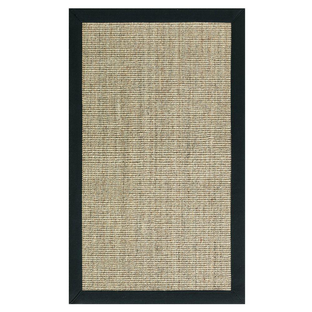 Home Decorators Collection Freeport Sisal Coast and Black 12 ft. x 15