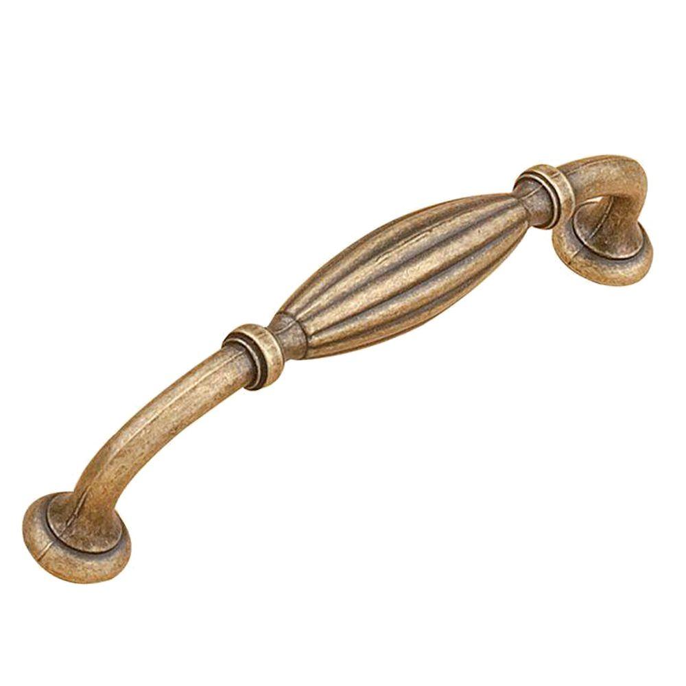 Richelieu Hardware 128 mm Burnished Brass PullBP80718128BB The Home