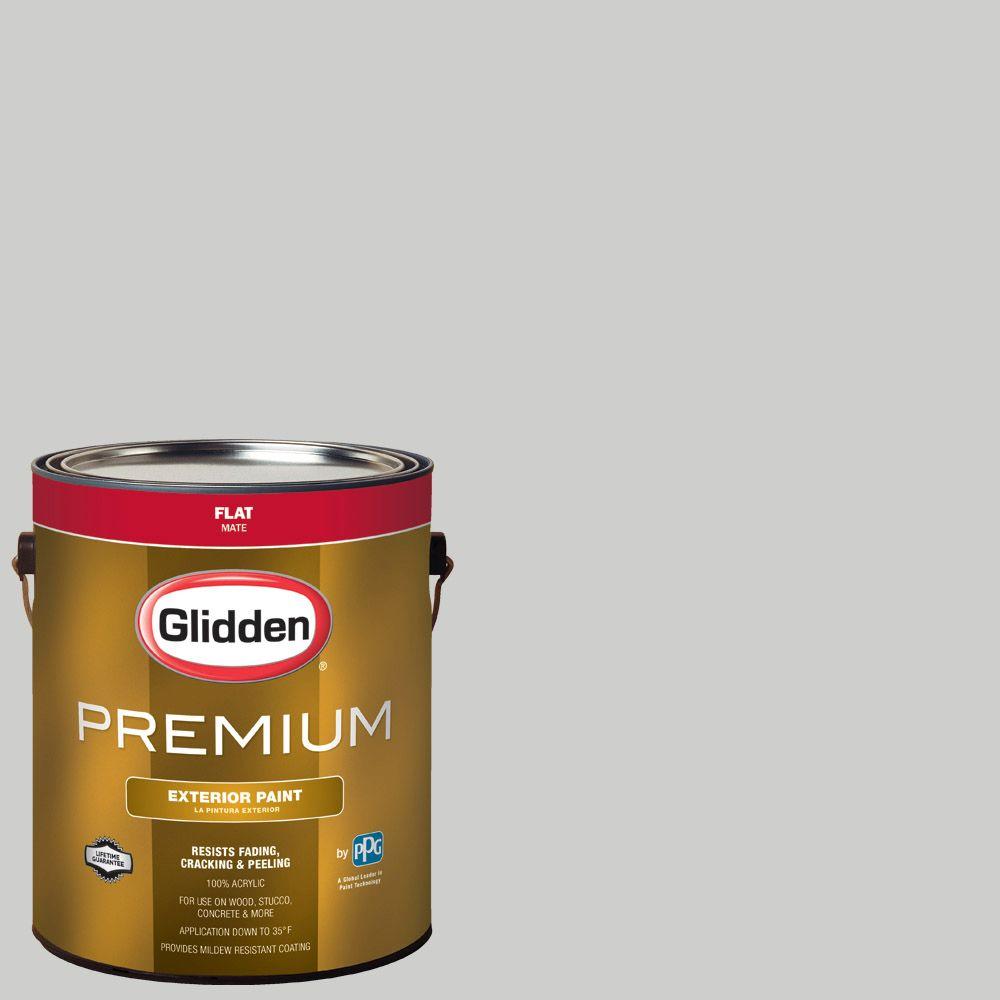 Glidden Premium 1gal. HDGCN61 Universal Grey Flat Latex
