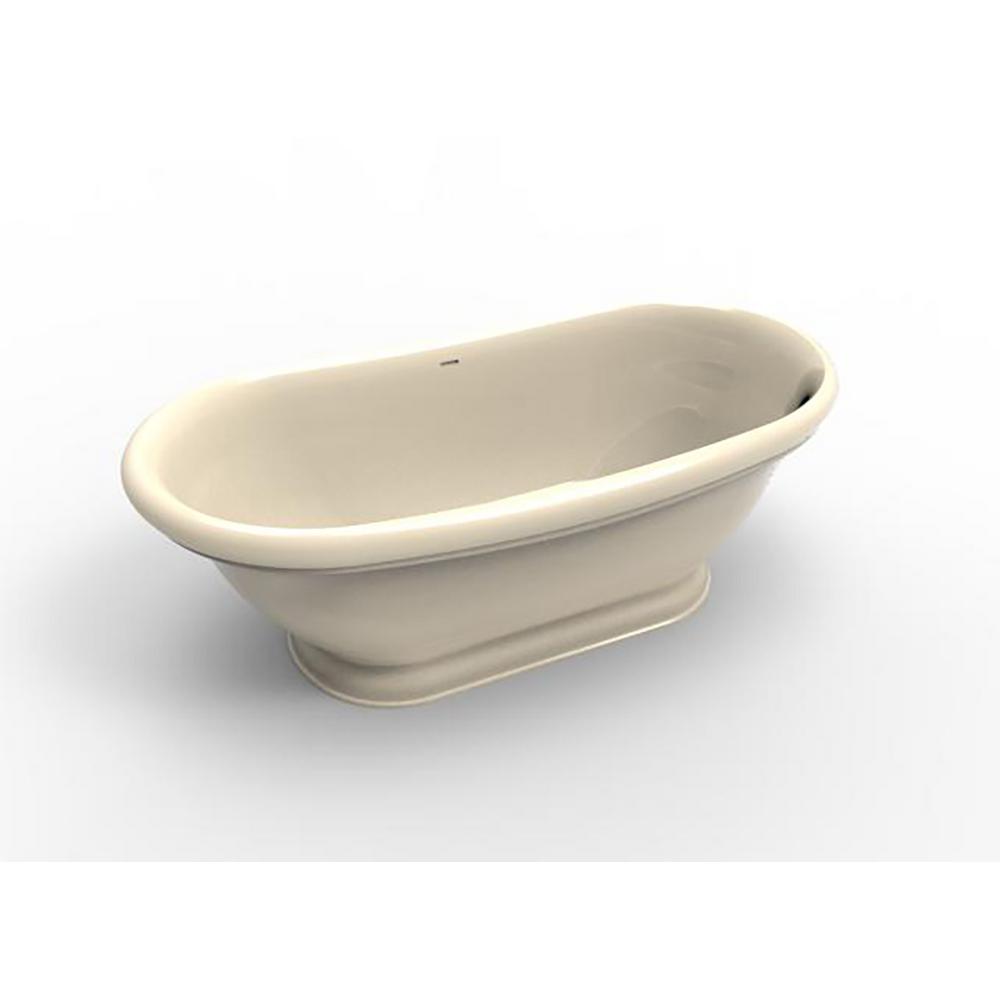 Hydro Systems 5.8 ft. Solid Surface Flat Bottom Freestanding