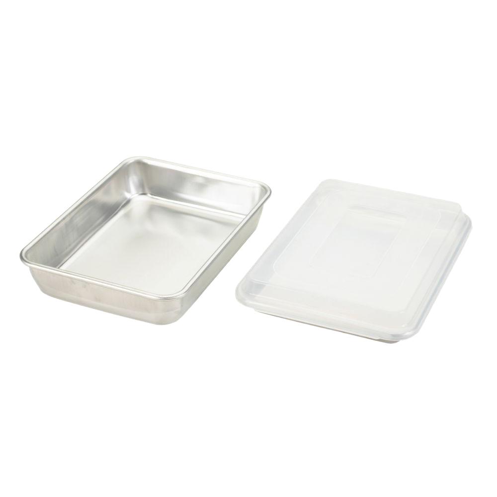 Nordic Ware Naturals 3Piece Silver Bakeware Set45339M The Home Depot