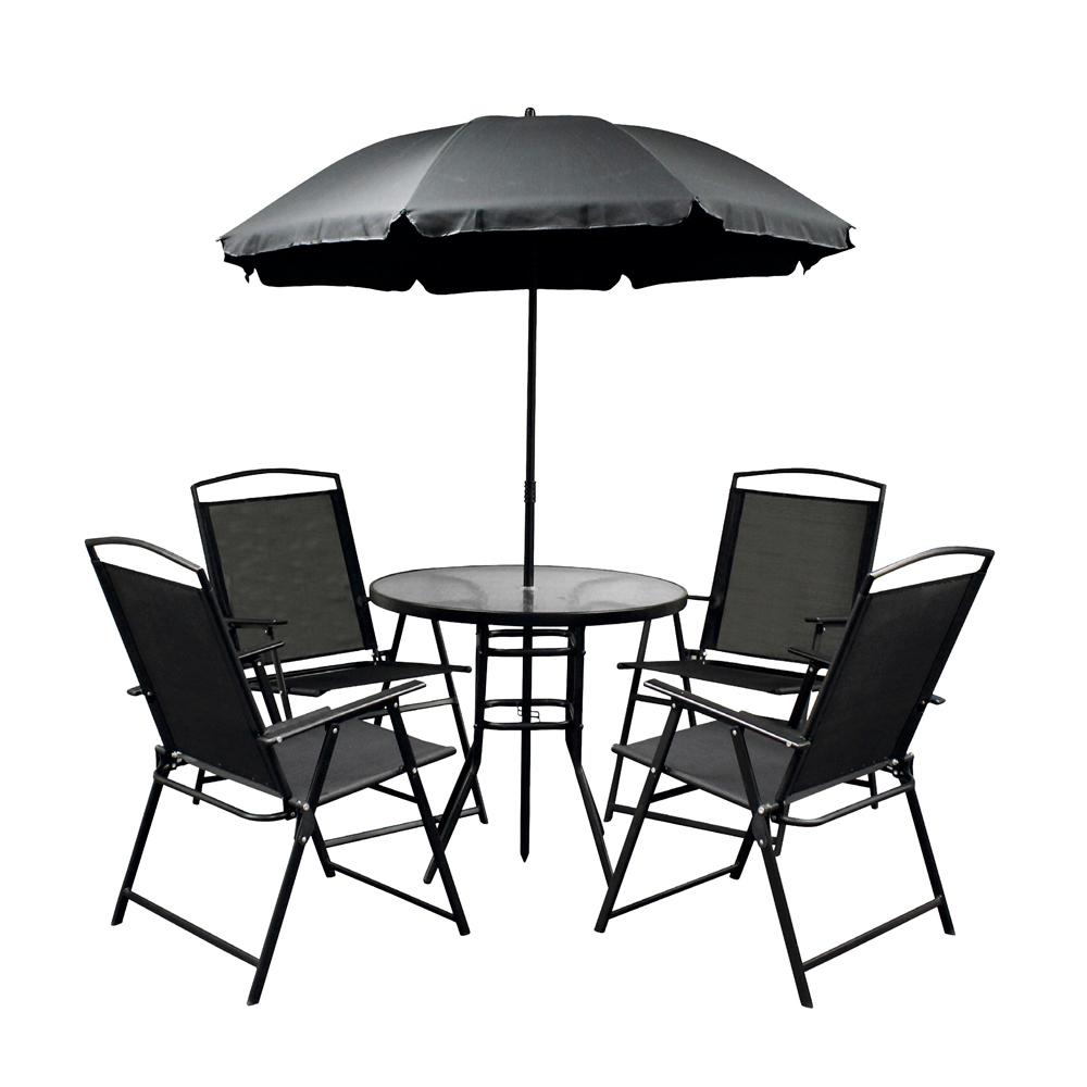 Aleko Black 6 Piece Metal Patio Conversation Set Rtfset007bk Hd Black 6 Piece Metal Patio Conversation Set