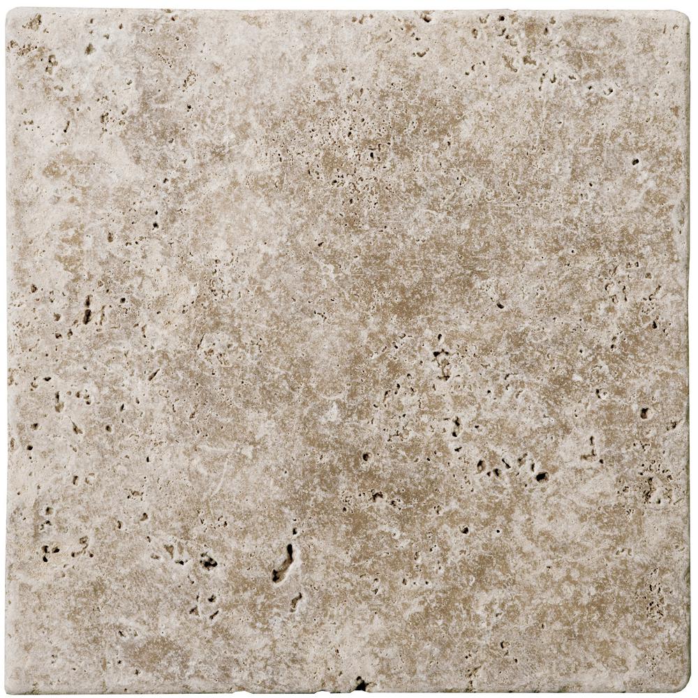 Travertine Tile Natural Stone Tile The Home Depot